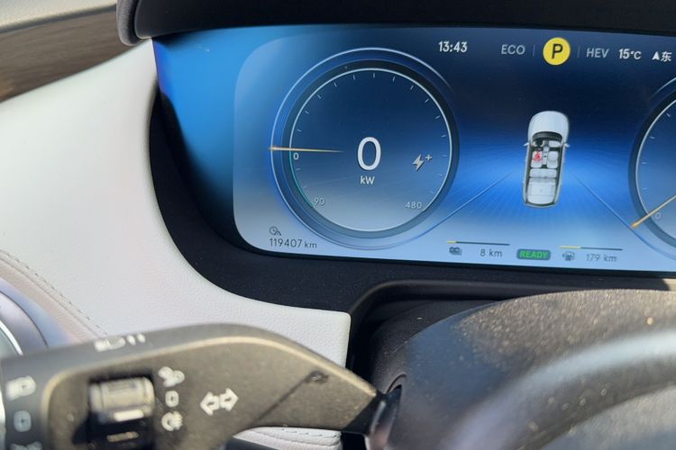 Used Denza X 2020 PHEV Flagship Edition Odometer Close Up
