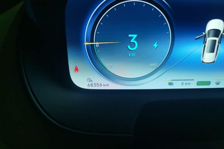 Used Denza X 2020 PHEV Flagship Edition Odometer Close Up