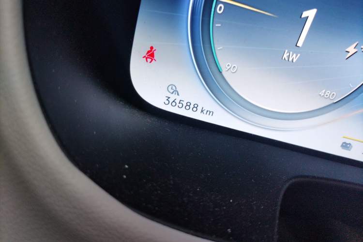 Used Denza X 2020 PHEV Flagship Edition Odometer Close Up