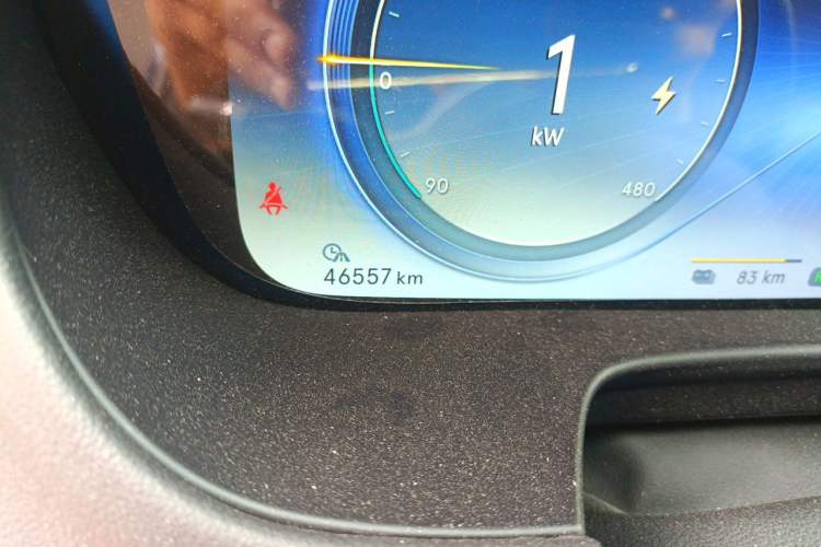 Used Denza X 2020 PHEV Flagship Edition Odometer Close Up