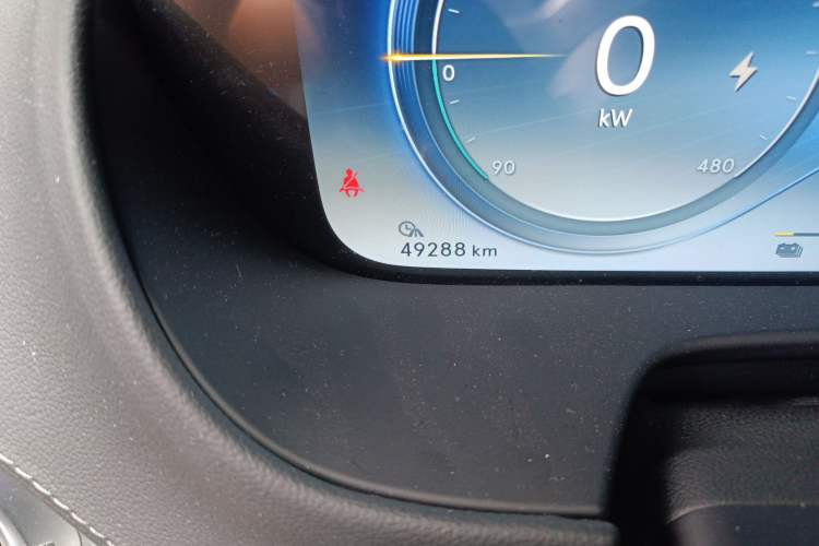 Used Denza X 2020 PHEV Flagship Edition Odometer Close Up
