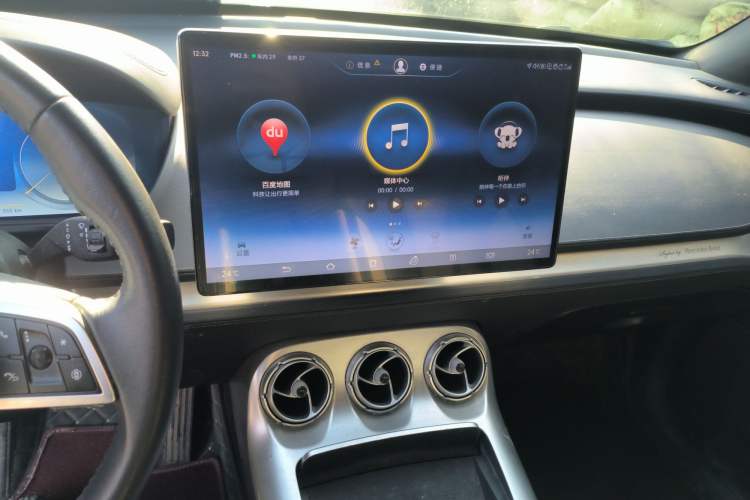 Used Denza X 2020 PHEV Sport Edition Audio And AC Panel