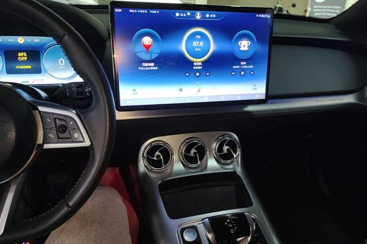 Used Denza X 2020 PHEV Sport Edition Audio And AC Panel