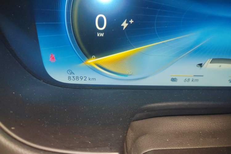 Used Denza X 2020 PHEV Flagship Edition Odometer Close Up