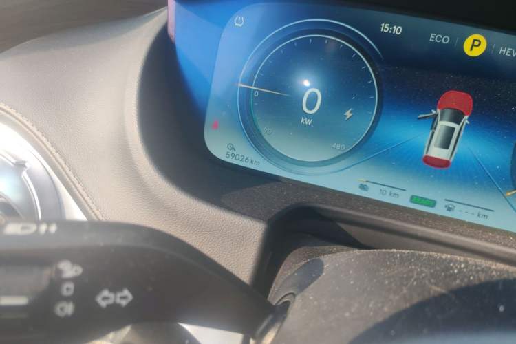 Used Denza X 2020 PHEV Flagship Edition Odometer Close Up