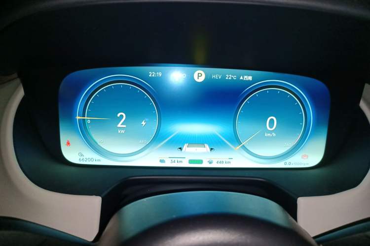 Used Denza X 2020 PHEV Flagship Edition Odometer Close Up