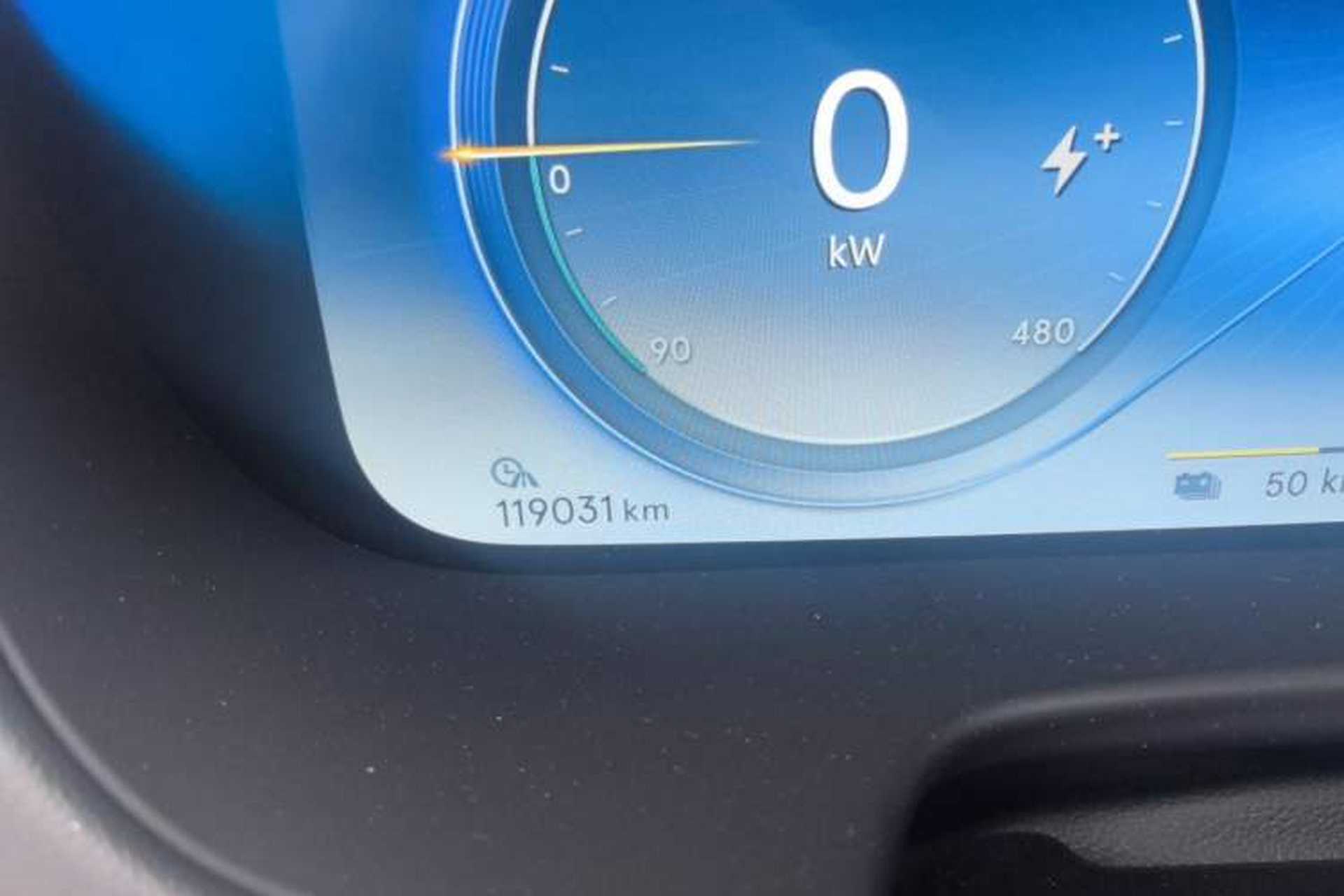 Used Denza X 2020 PHEV Classic Edition Odometer Close Up