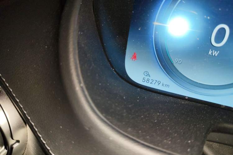 Used Denza X 2020 PHEV Flagship Edition Odometer Close Up