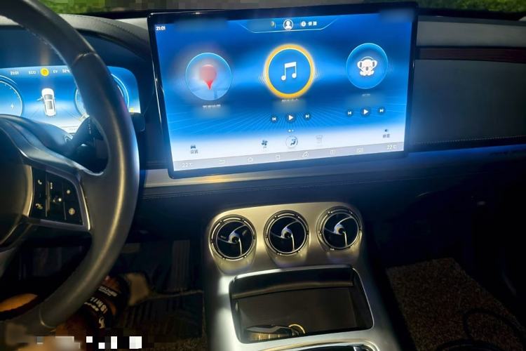 Used Denza X 2020 PHEV Flagship Edition Audio And AC Panel
