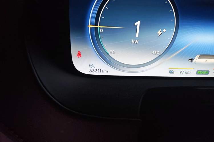 Used Denza X 2020 PHEV Flagship Edition Odometer Close Up