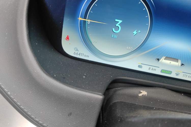 Used Denza X 2020 PHEV Flagship Edition Odometer Close Up