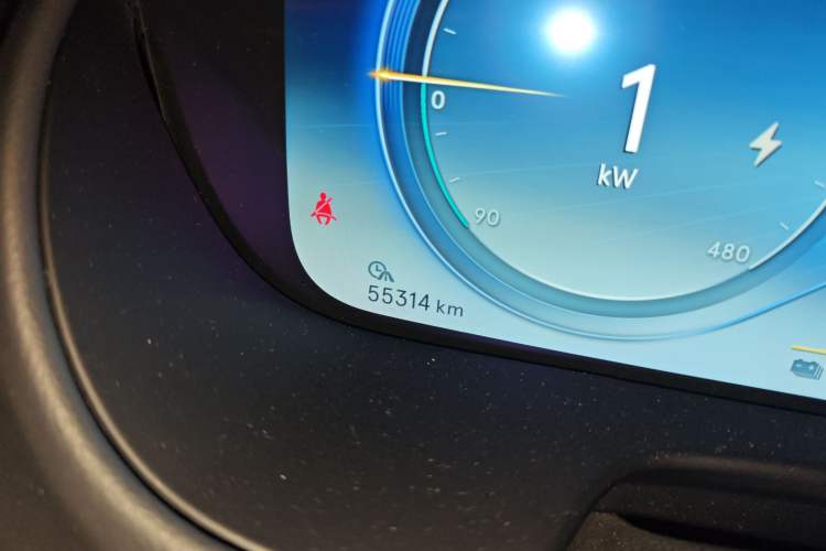Used Denza X 2020 PHEV Flagship Edition Odometer Close Up