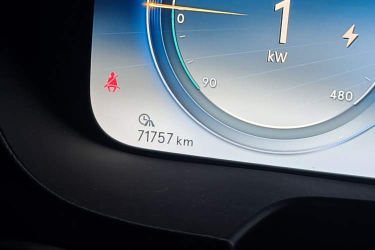 Used Denza X 2020 PHEV Flagship Edition Odometer Close Up