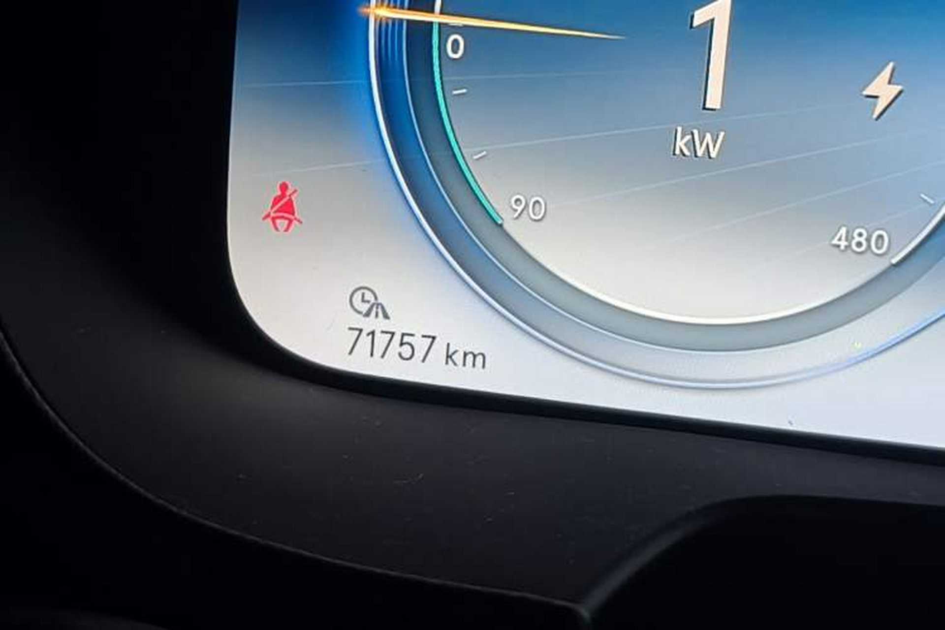 Used Denza X 2020 PHEV Flagship Edition Odometer Close Up