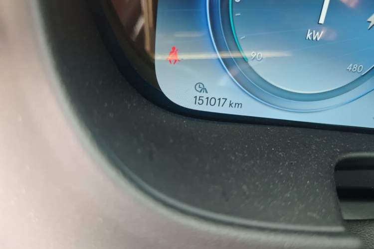 Used Denza X 2020 PHEV Flagship Edition Odometer Close Up