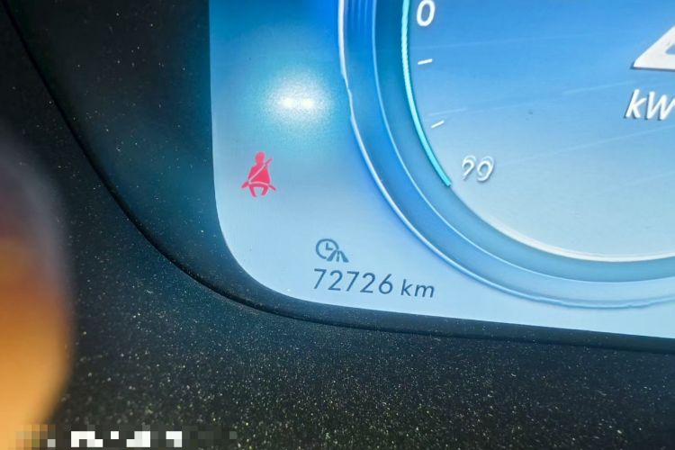 Used Denza X 2020 PHEV Flagship Edition Odometer Close Up
