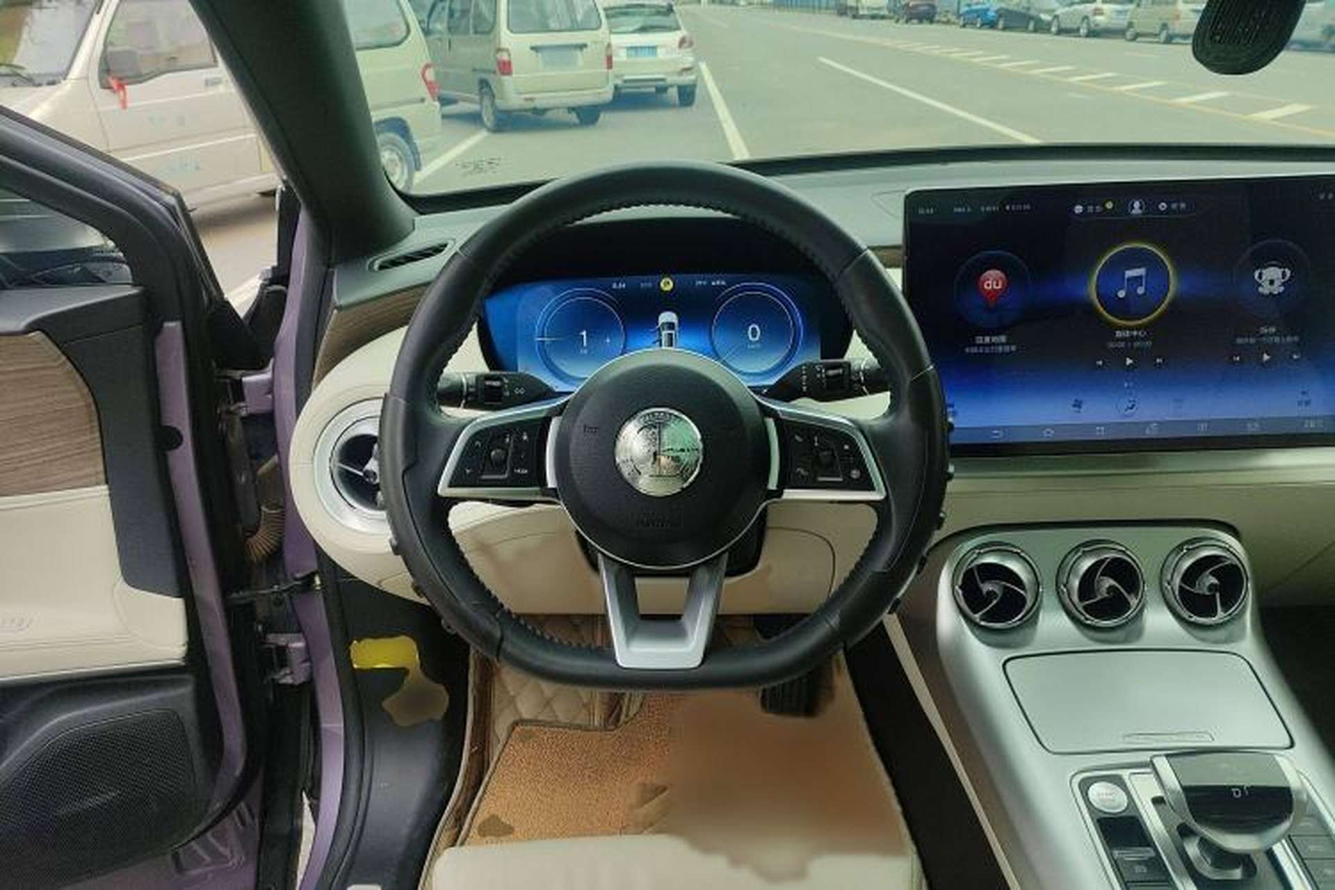 Used Denza X 2020 All-Electric Flagship Model Steering Wheel
