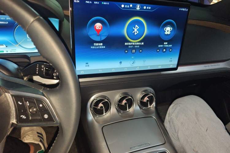 Used Denza X 2020 PHEV Flagship Edition Audio And AC Panel