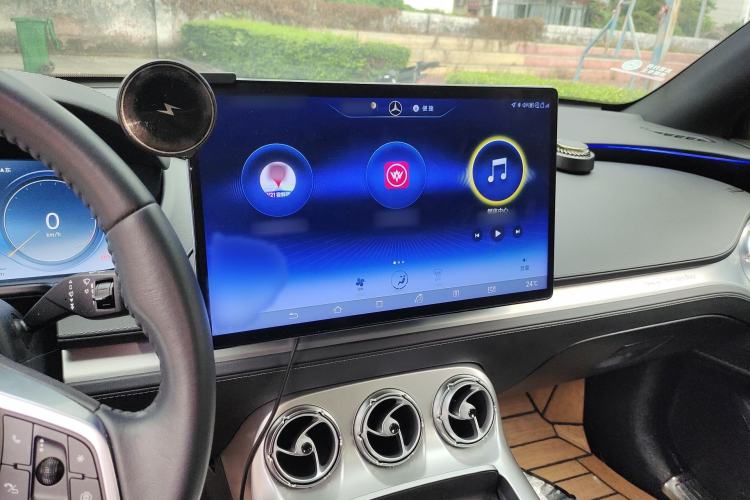 Used Denza X 2020 PHEV Sport Edition Audio And AC Panel