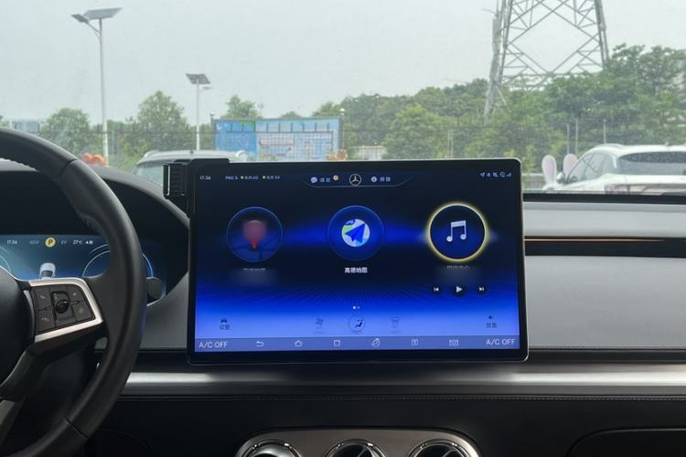Used Denza X 2020 PHEV Sport Edition Audio And AC Panel
