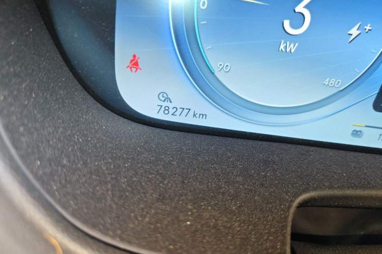 Used Denza X 2020 PHEV Sport Edition Odometer Close Up