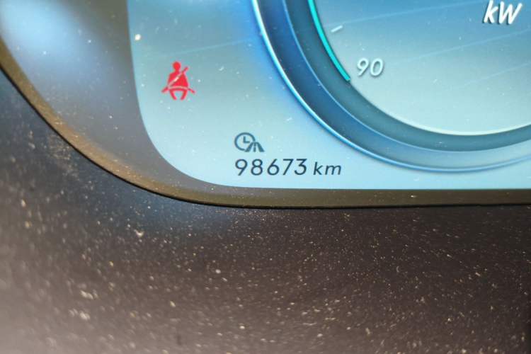 Used Denza X 2020 PHEV Flagship Edition Odometer Close Up