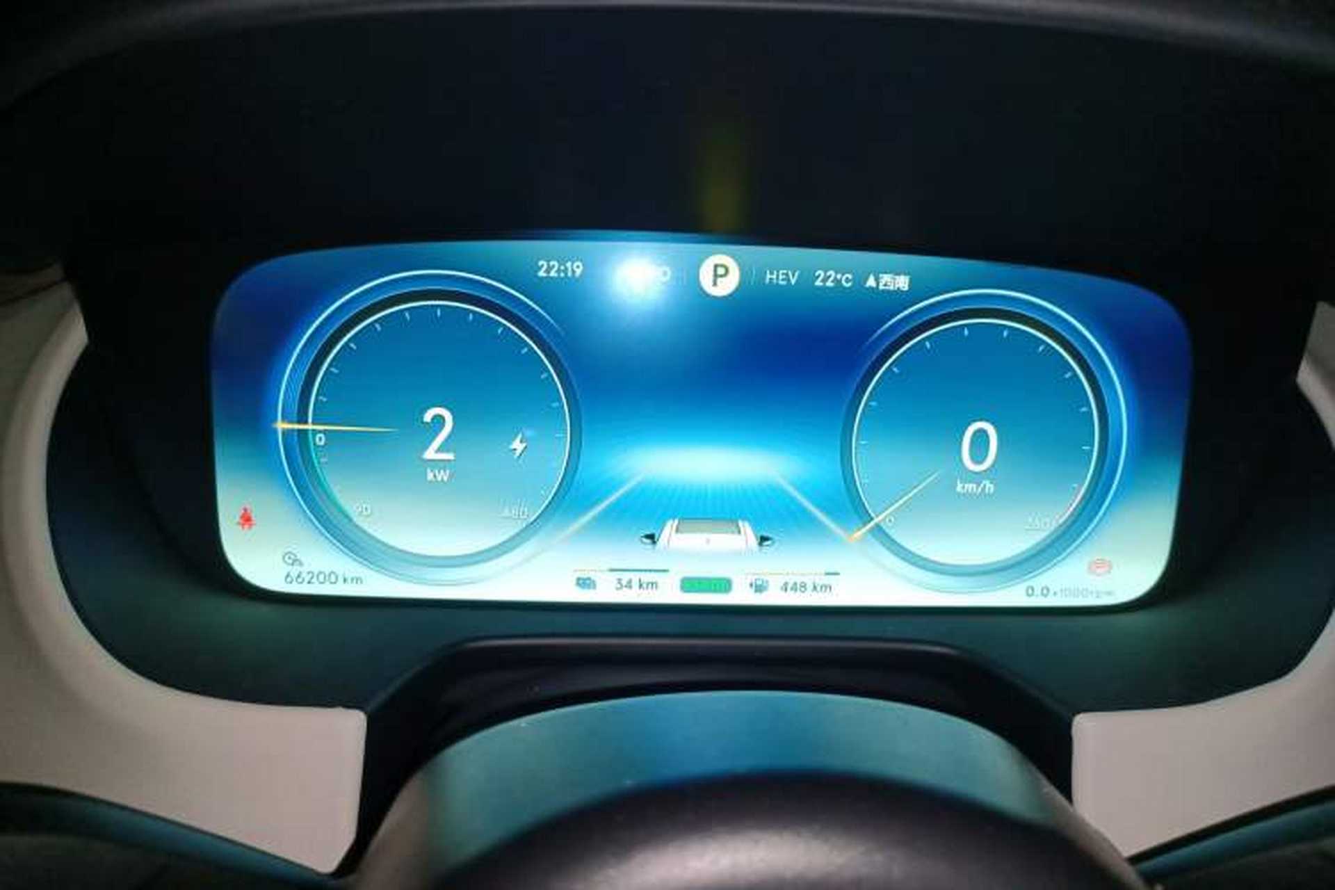 Used Denza X 2020 PHEV Flagship Edition Odometer Close Up