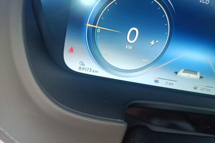Used Denza X 2020 PHEV Sport Edition Odometer Close Up