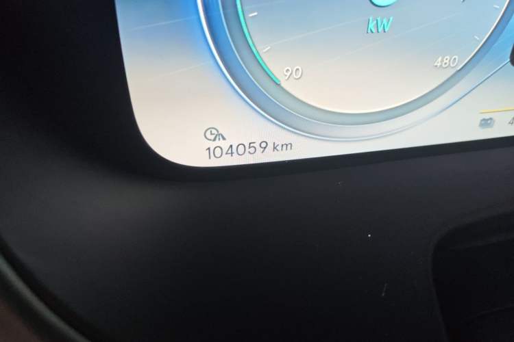 Used Denza X 2020 PHEV Sport Edition Odometer Close Up