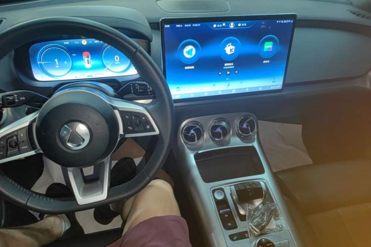 Used Denza X 2020 PHEV Flagship Edition Audio And AC Panel