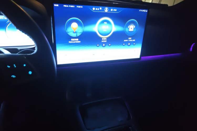 Used Denza X 2020 PHEV Sport Edition Audio And AC Panel
