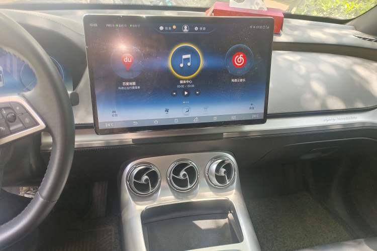 Used Denza X 2020 PHEV Sport Edition Audio And AC Panel