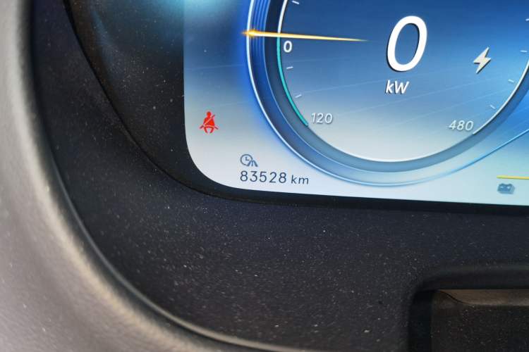 Used Denza X 2020 Pure Electric Sport Edition Odometer Close Up