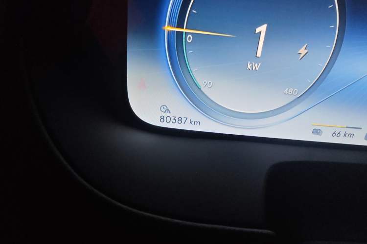 Used Denza X 2020 PHEV Flagship Edition Odometer Close Up