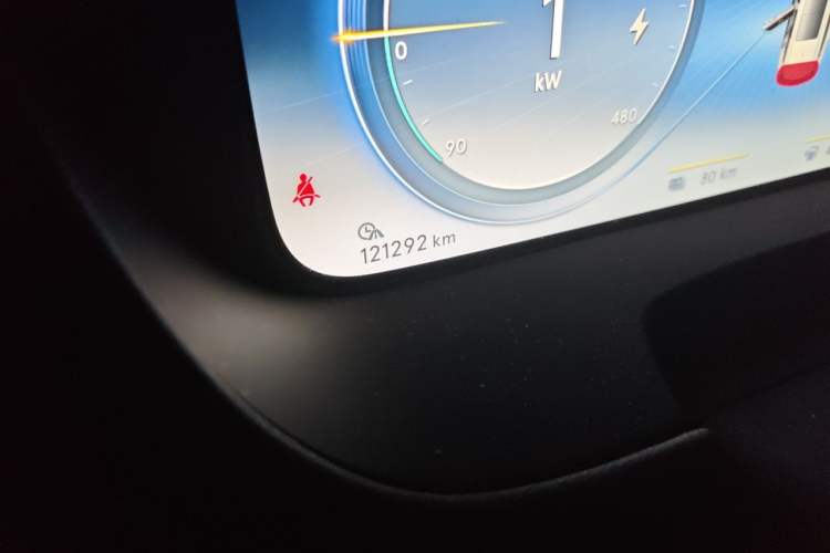 Used Denza X 2020 PHEV Sport Edition Odometer Close Up