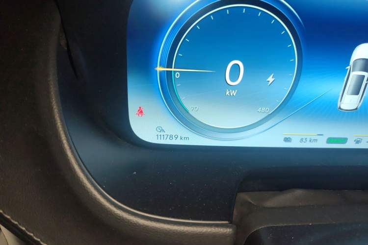 Used Denza X 2020 PHEV Flagship Edition Odometer Close Up
