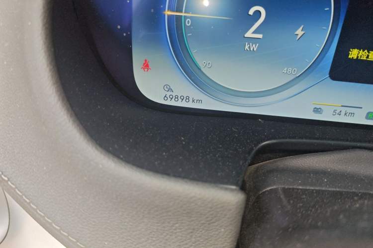 Used Denza X 2020 PHEV Flagship Edition Odometer Close Up