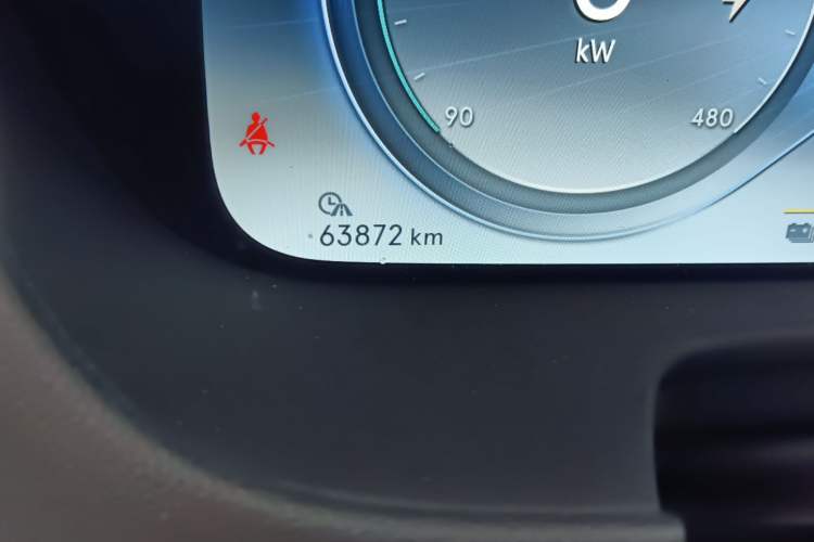 Used Denza X 2020 PHEV Flagship Edition Odometer Close Up