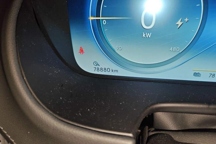 Used Denza X 2020 PHEV Classic Edition Odometer Close Up