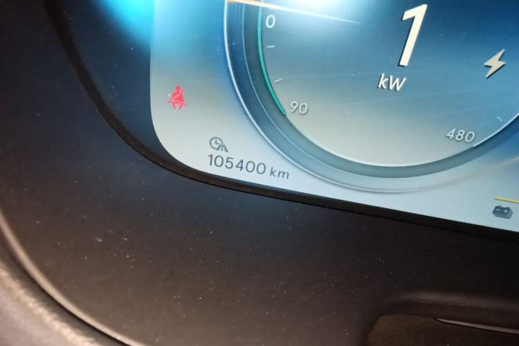 Used Denza X 2020 PHEV Sport Edition Odometer Close Up