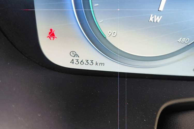 Used Denza X 2020 PHEV Flagship Edition Odometer Close Up