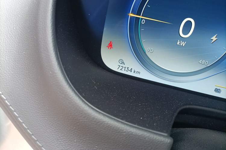 Used Denza X 2020 PHEV Flagship Edition Odometer Close Up