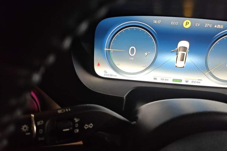 Used Denza X 2020 PHEV Flagship Edition Odometer Close Up