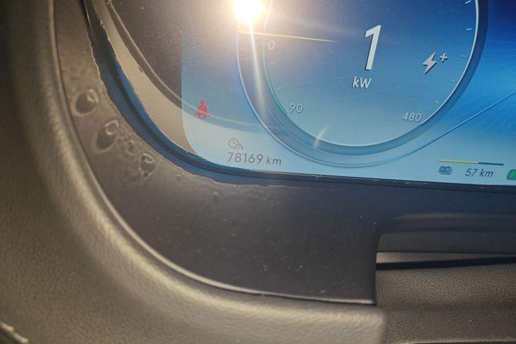 Used Denza X 2020 PHEV Flagship Edition Odometer Close Up