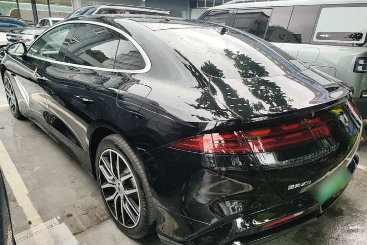 Used Denza Z9 2024 1100 km Four-Wheel Drive Max Version Rear Left 45 Deg