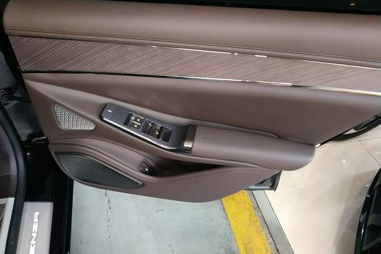 Used Denza Z9 2024 1100 km Four-Wheel Drive Pro Version Right Rear Door Interior