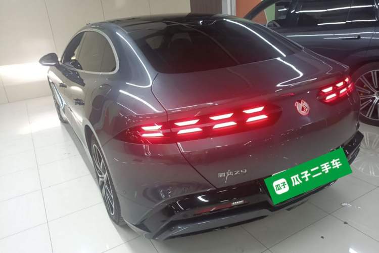 Used Denza Z9 2024 1100 km Four-Wheel Drive Max Version Rear Left 45 Deg