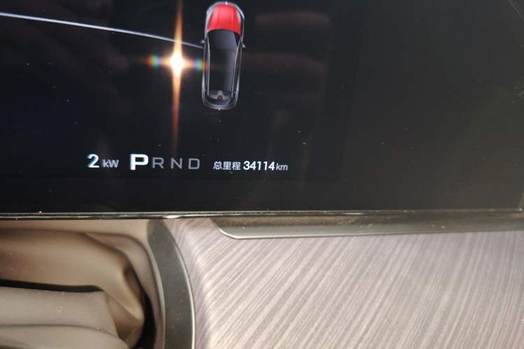 Used Denza Z9GT 2024 1100 Four-Wheel Drive Ultra Version Odometer Close Up