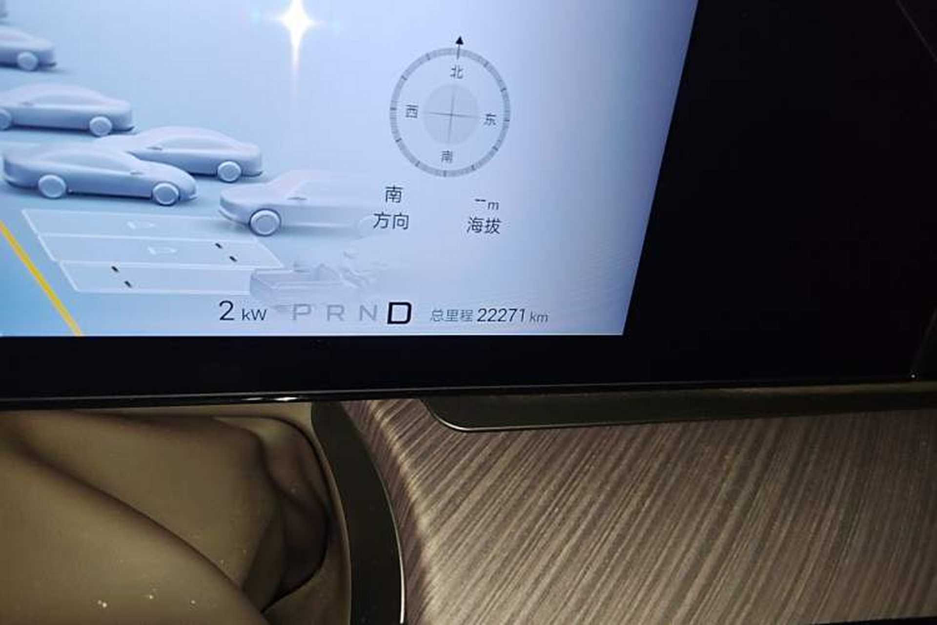 Used Denza Z9GT 2024 1100 Four-Wheel Drive Max Edition Odometer Close Up