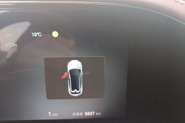 Used Denza Z9GT 2024 1100 Four-Wheel Drive Ultra Version Odometer Close Up